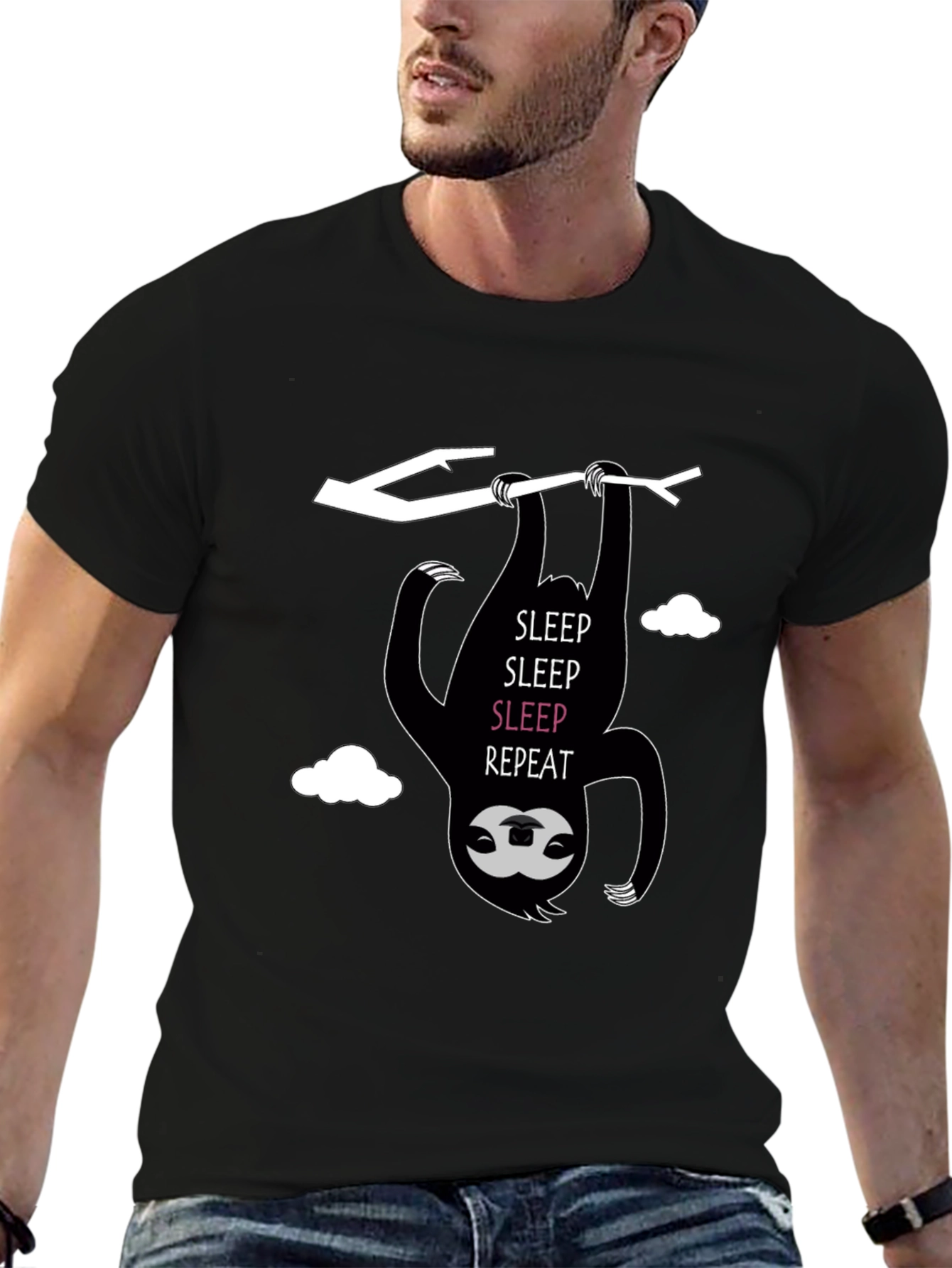 Sleepy Sloth T-Shirt - Hang In There!