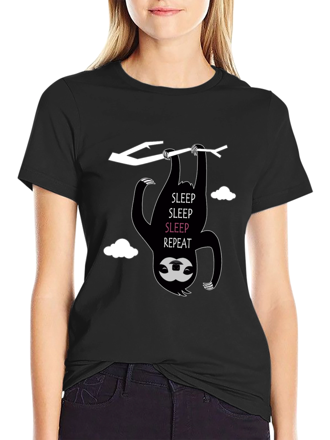 Sleepy Sloth T-Shirt - Hang In There!