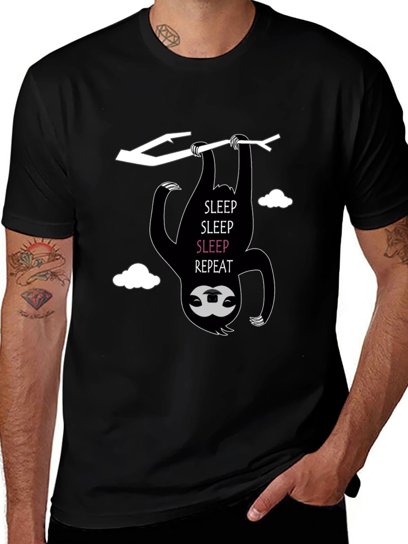 Sleepy Sloth T-Shirt - Hang In There!