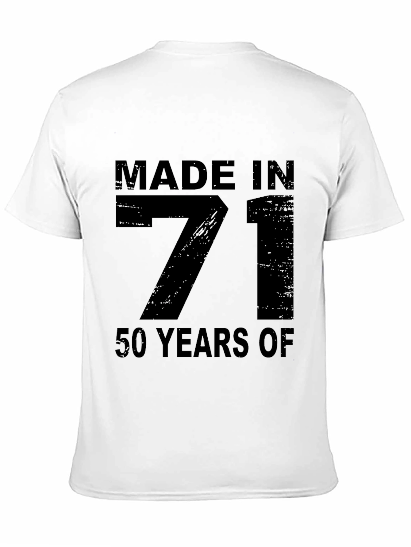 Made in 71 T-Shirt - 50th Birthday Gift Tee