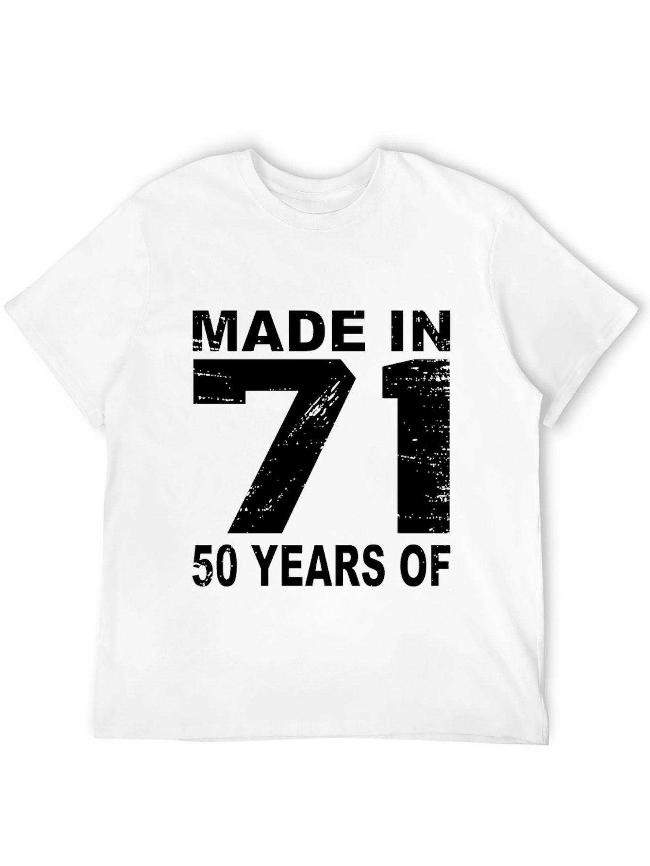 Made in 71 T-Shirt - 50th Birthday Gift Tee