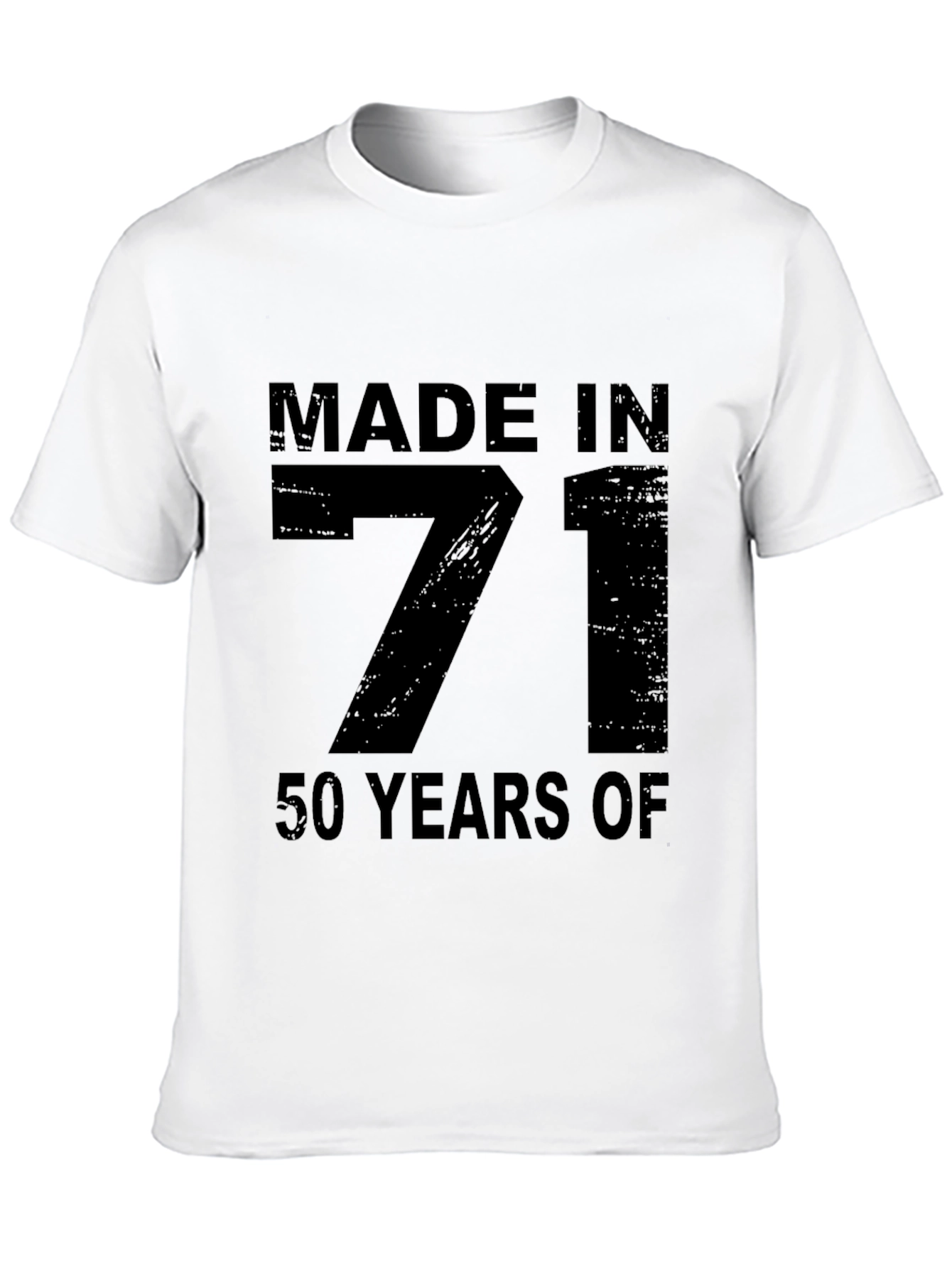 Made in 71 T-Shirt - 50th Birthday Gift Tee
