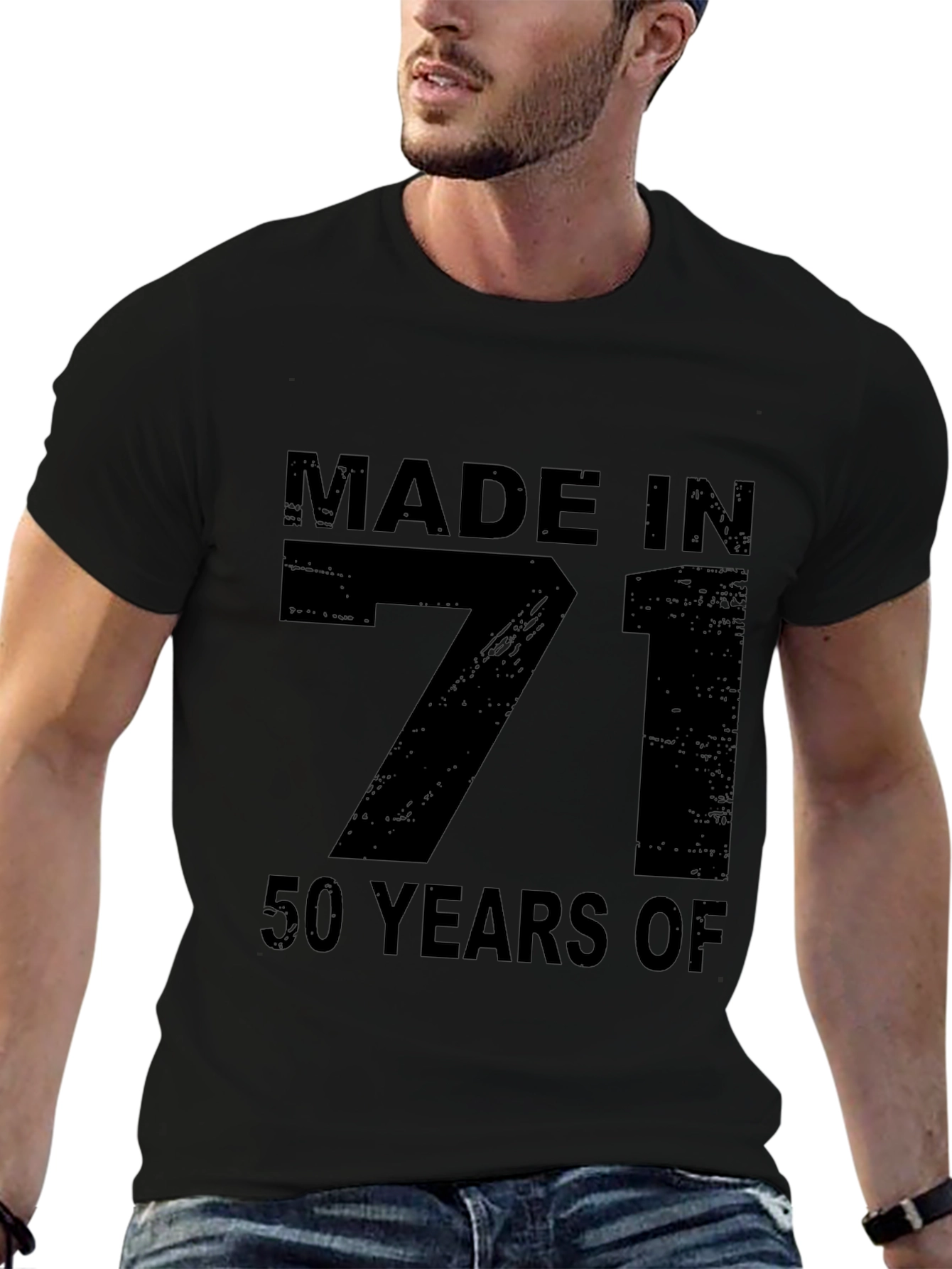 Made in 71 T-Shirt - 50th Birthday Gift Tee