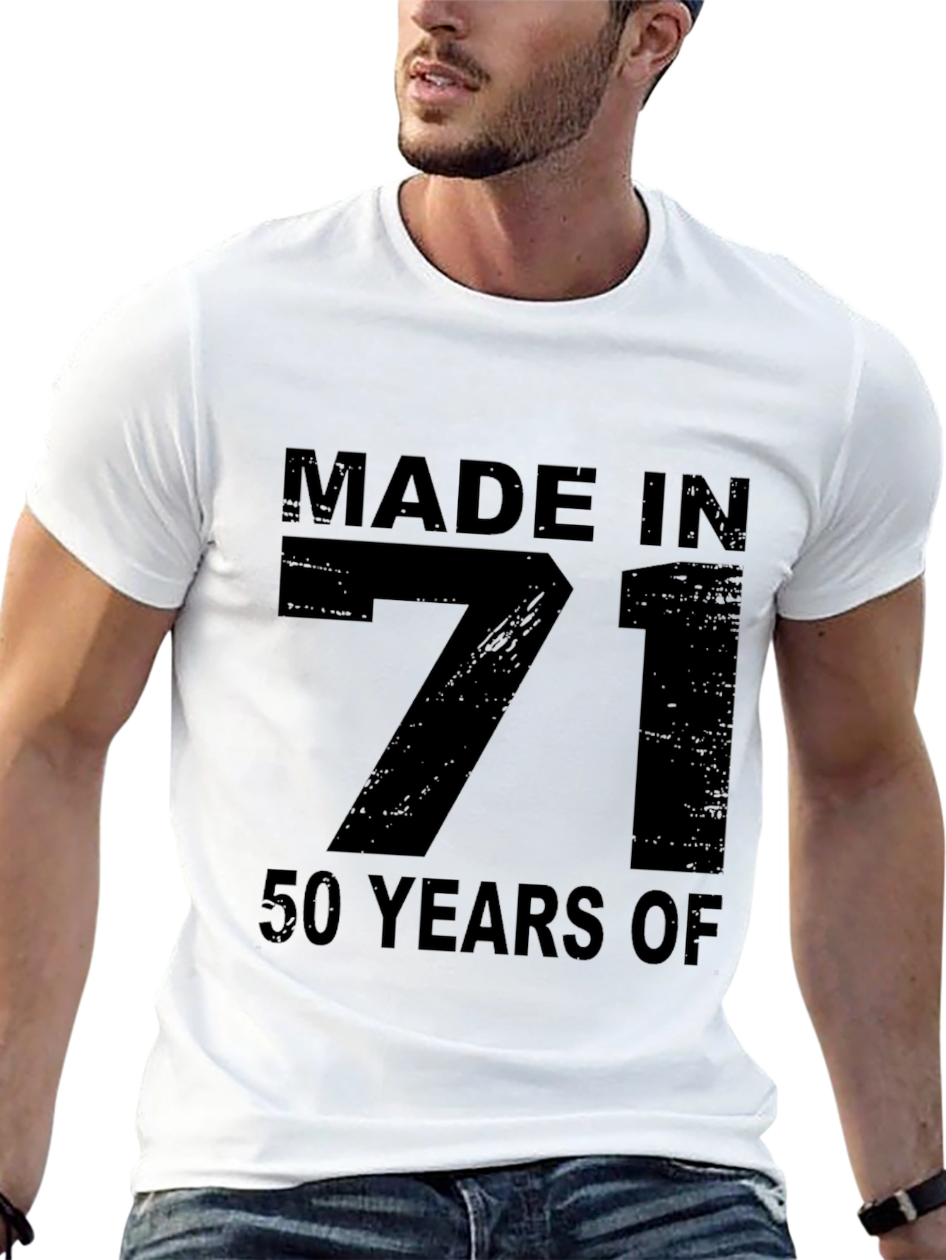 Made in 71 T-Shirt - 50th Birthday Gift Tee