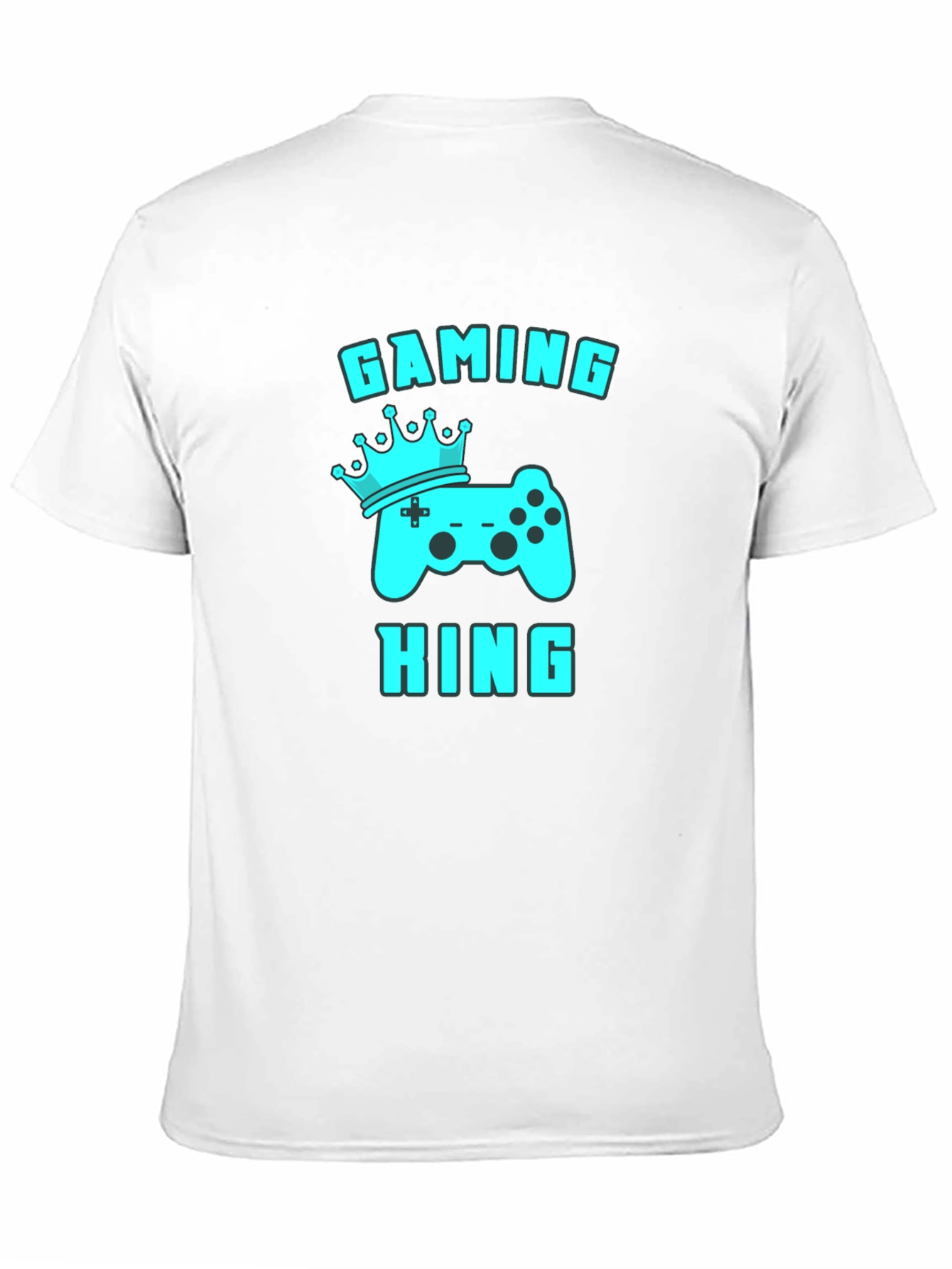 Gaming King Black T-Shirt - Gamer Apparel