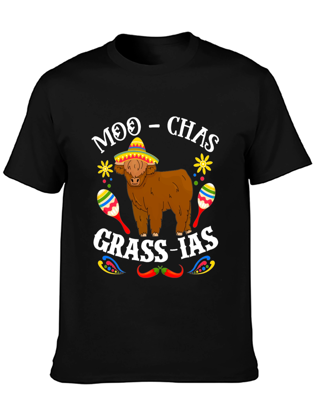 Moo-Chas Grass-ias T-Shirt