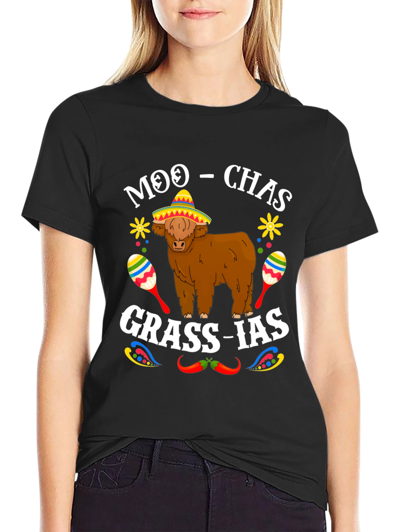Moo-Chas Grass-ias T-Shirt