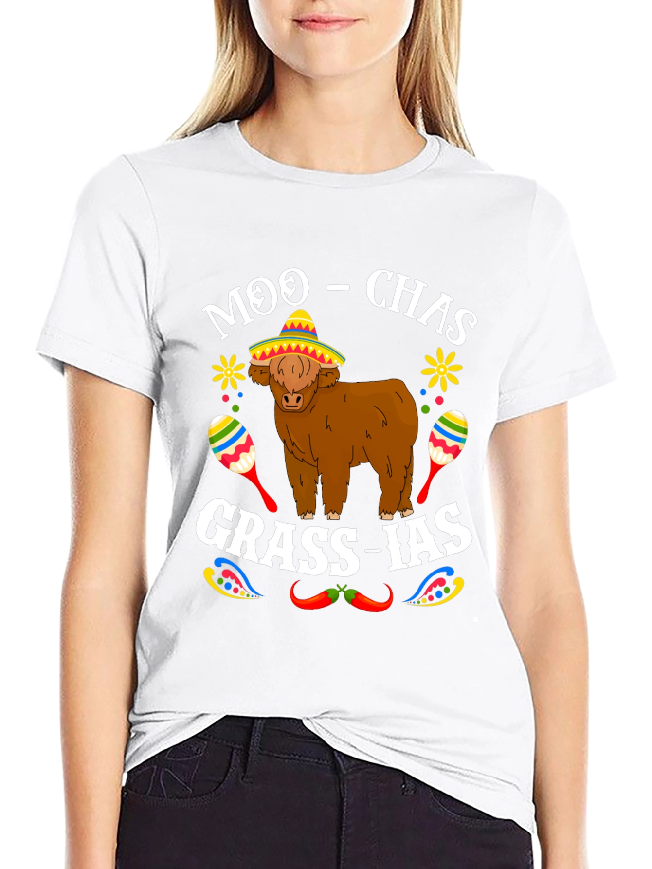Moo-Chas Grass-ias T-Shirt