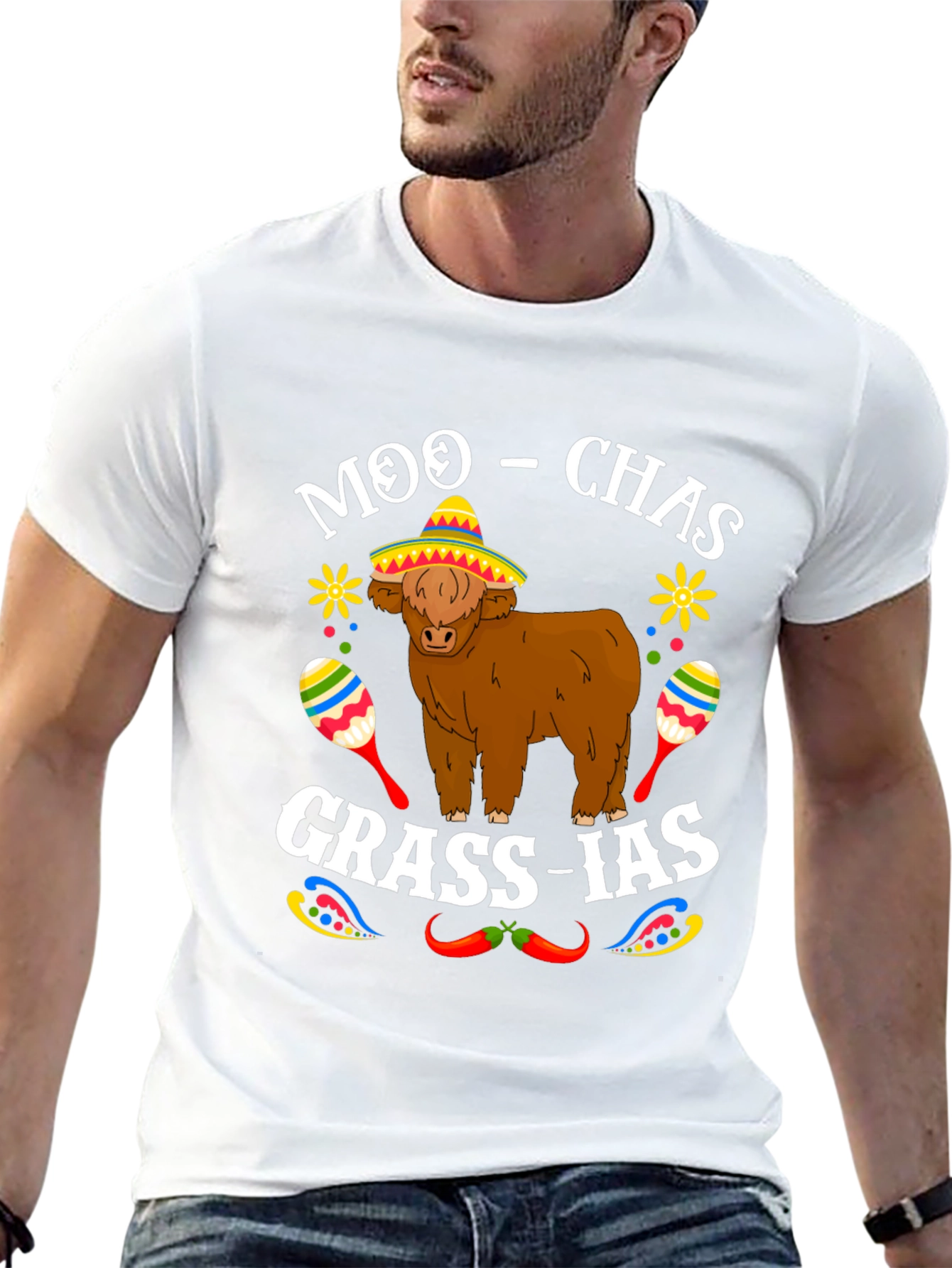 Moo-Chas Grass-ias T-Shirt