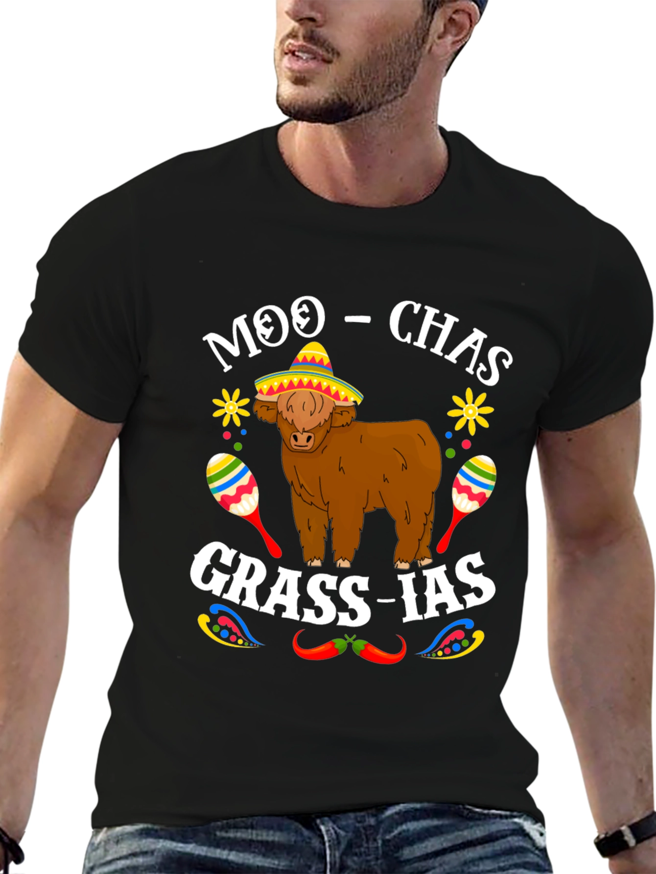 Moo-Chas Grass-ias T-Shirt