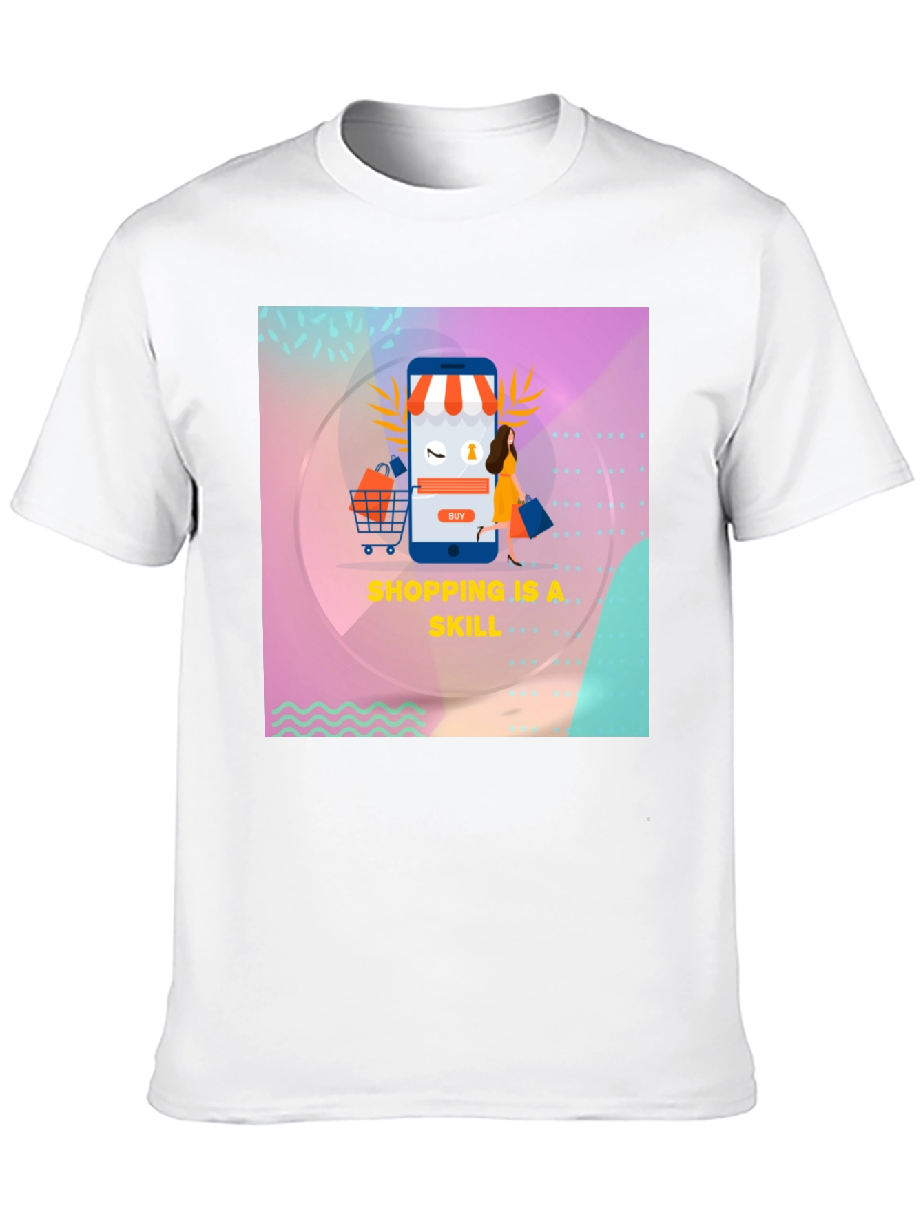 Shopping is a Skill Graphic Tee