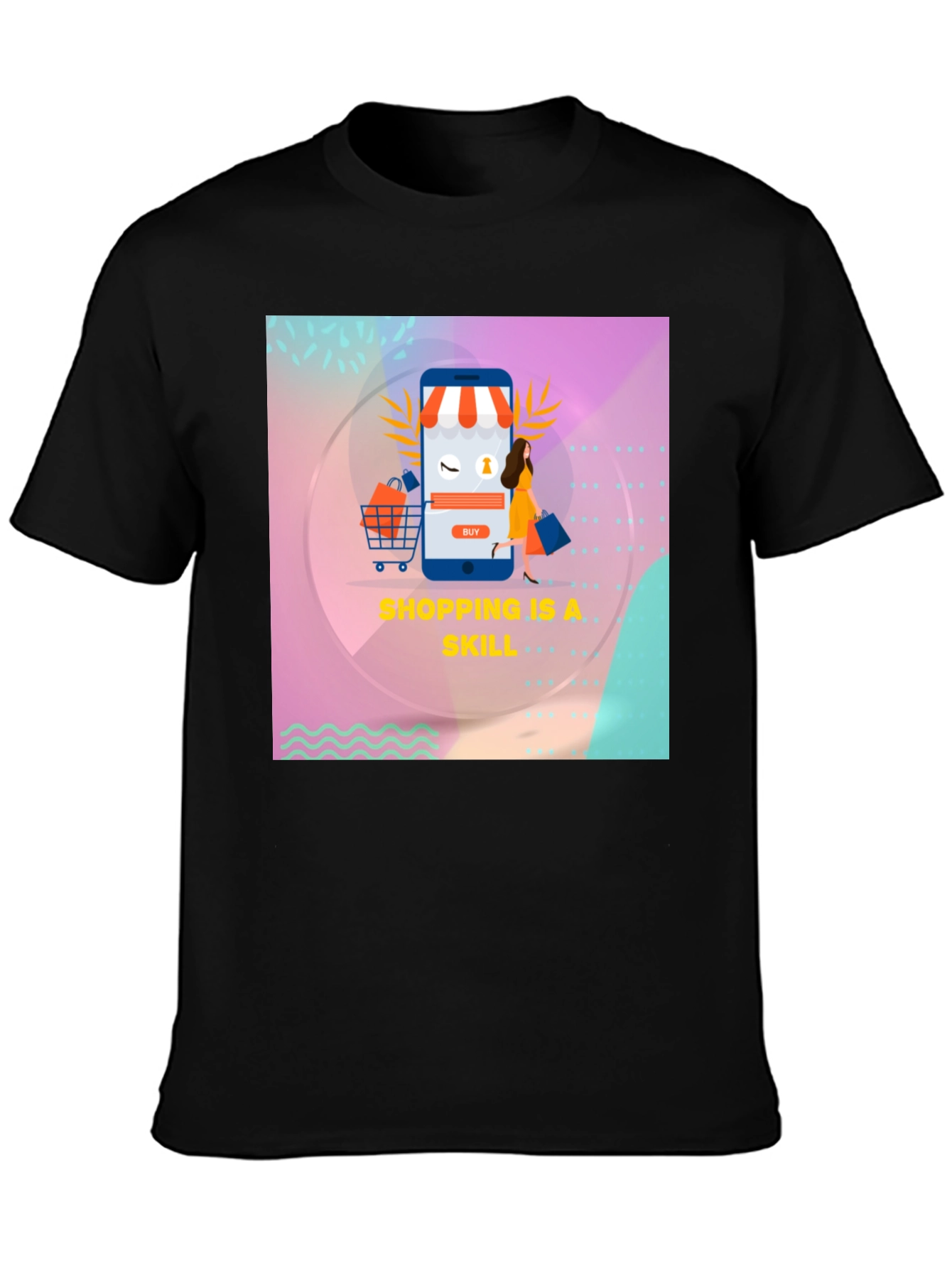Shopping is a Skill Graphic Tee