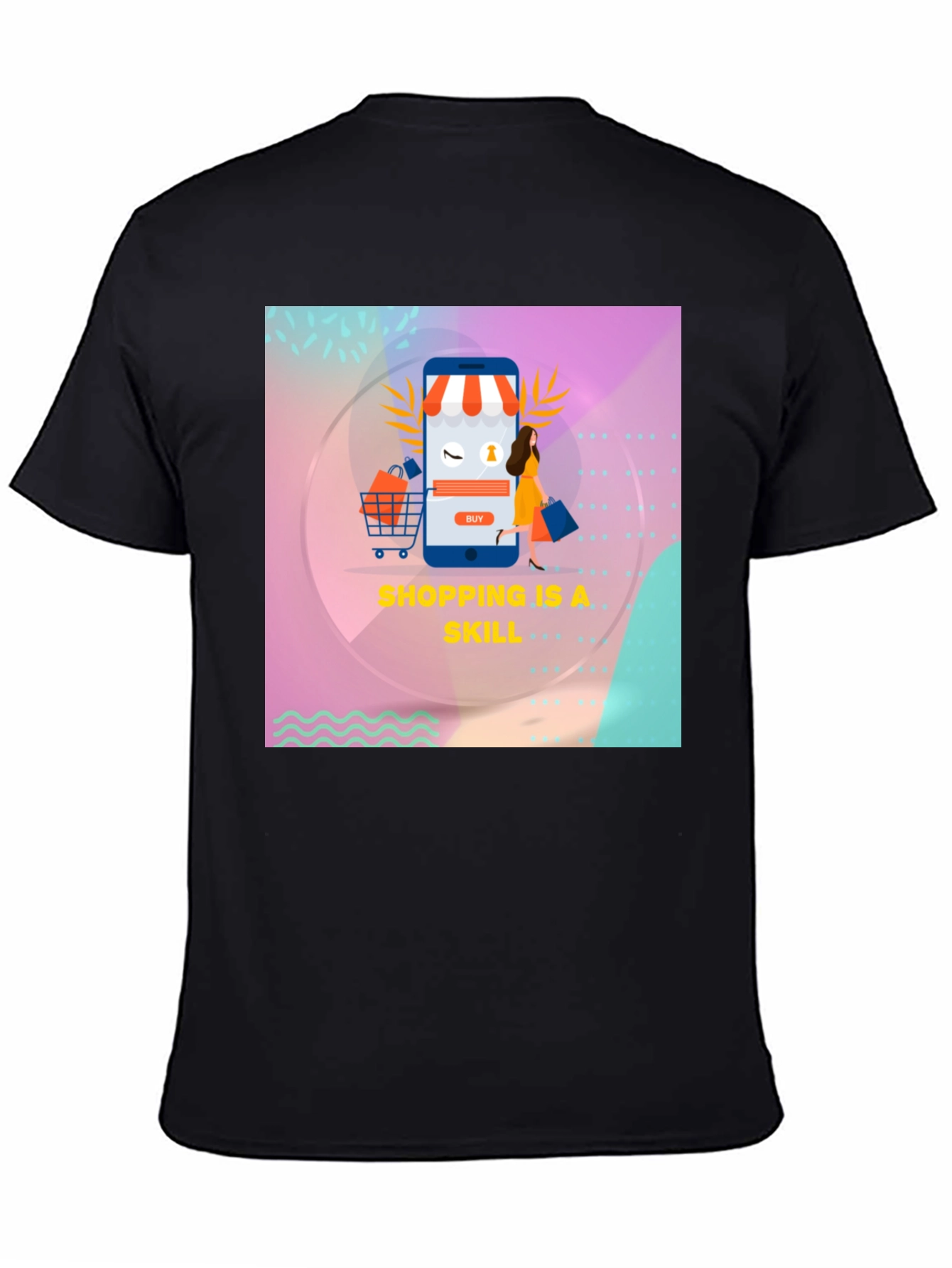 Shopping is a Skill Graphic Tee