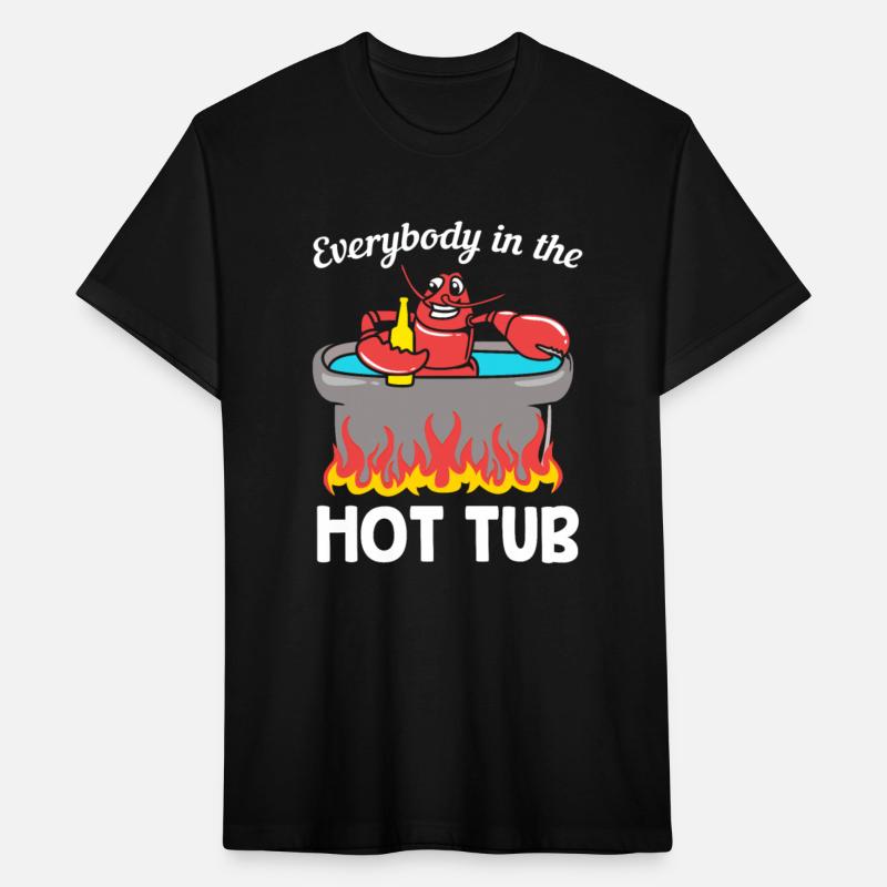 Seafood Crab Crawfish Everybody In The Hot Tub