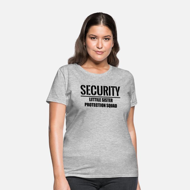 Security Little Sister Protection Squad Tshirt