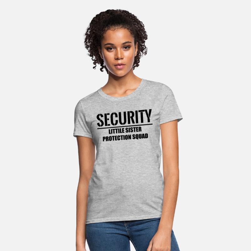 Security Little Sister Protection Squad Tshirt