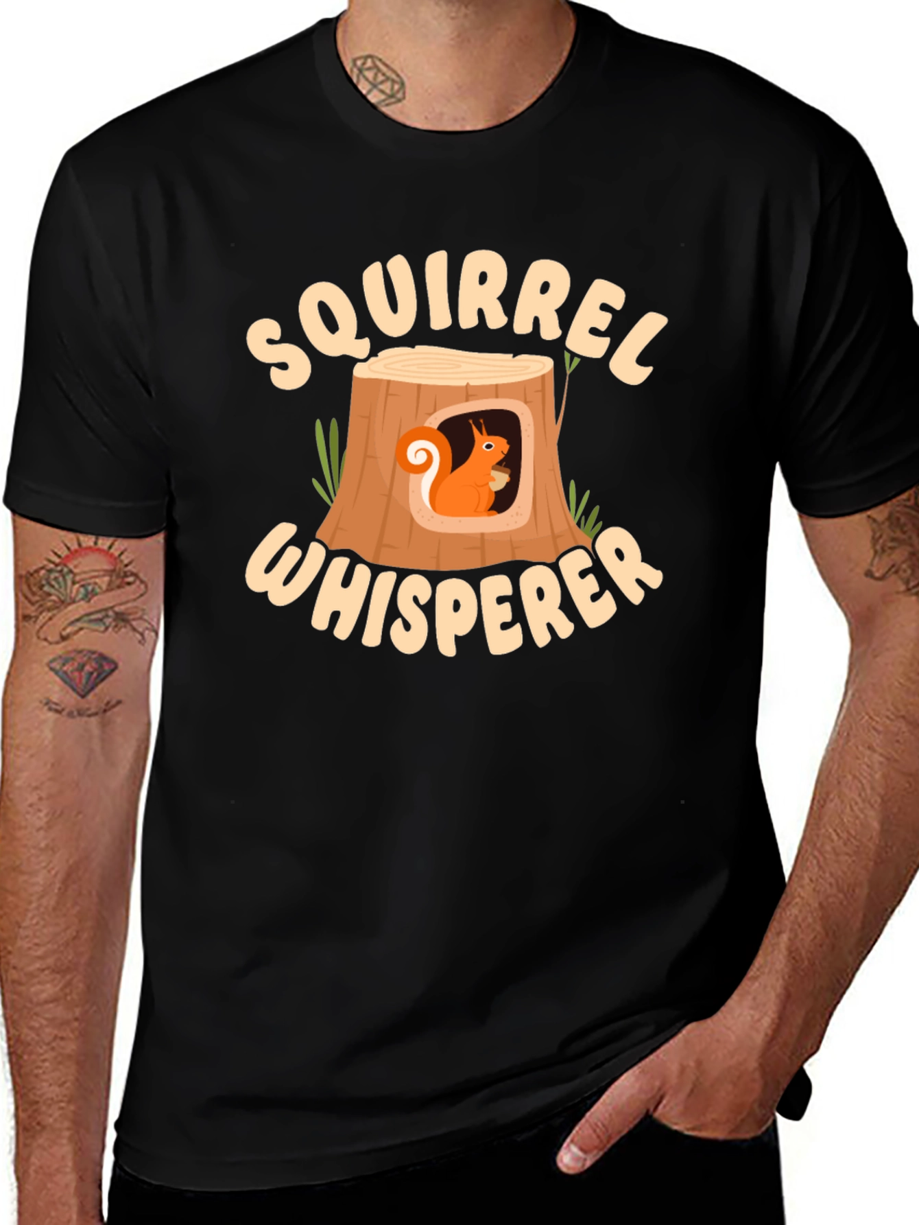 Squirrel Whisperer Graphic Tee
