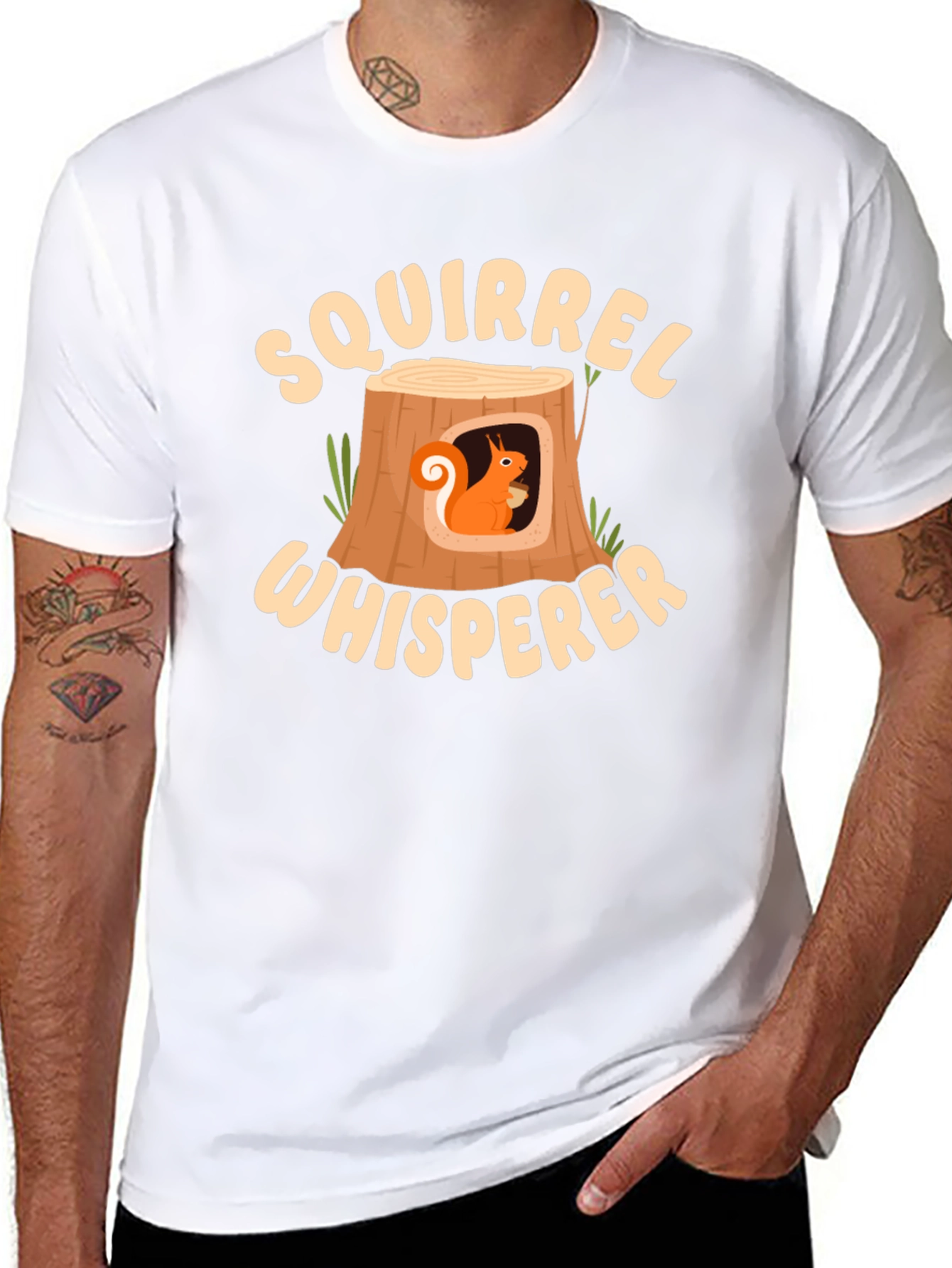 Squirrel Whisperer Graphic Tee