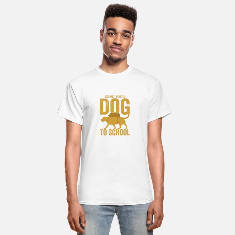 Send Your Dog To School Dog Trainer Job Saying