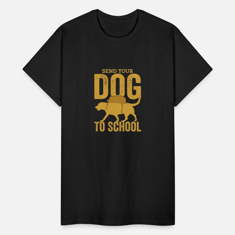 Send Your Dog To School Dog Trainer Job Saying