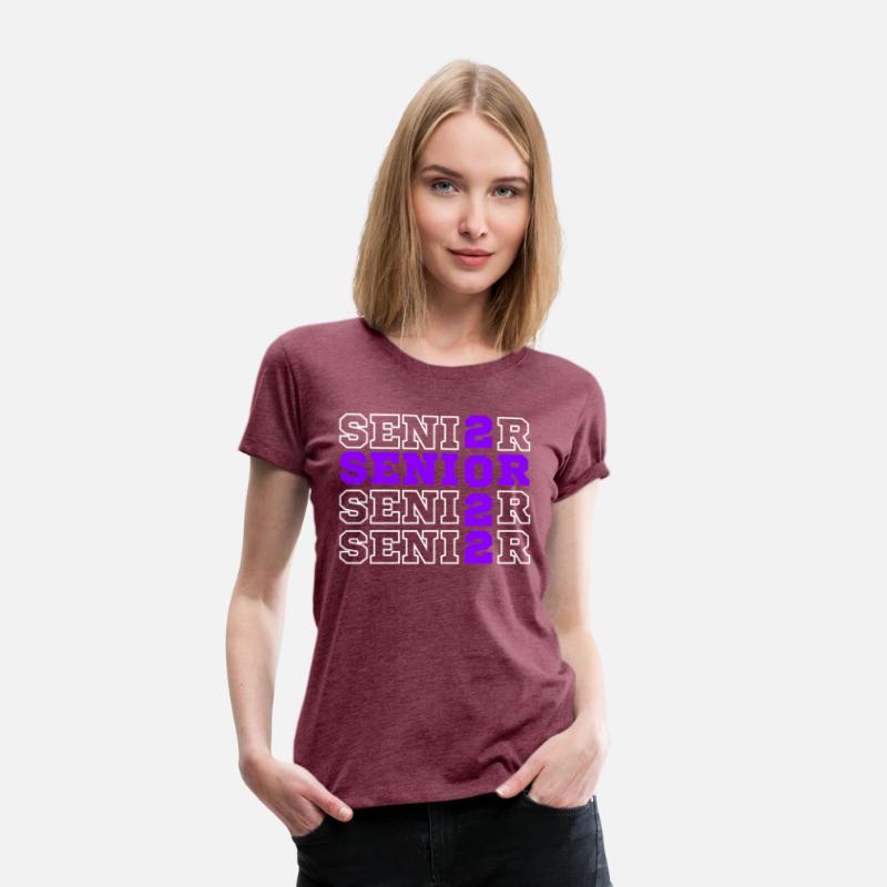 Senior Class Of 2022 High School Graduation Purple