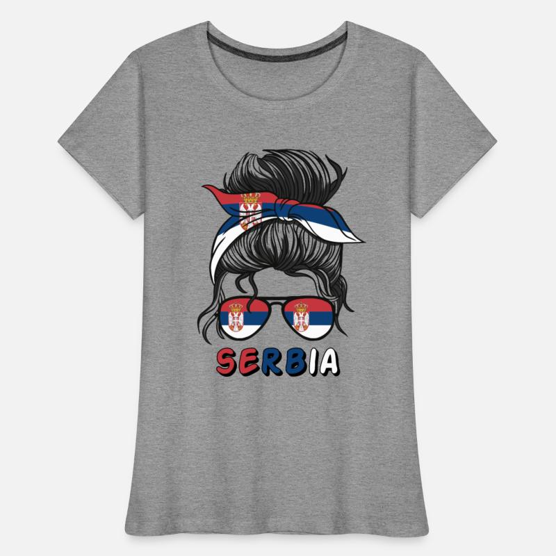 Serbia Flag Girls Serbian Girl Kids
