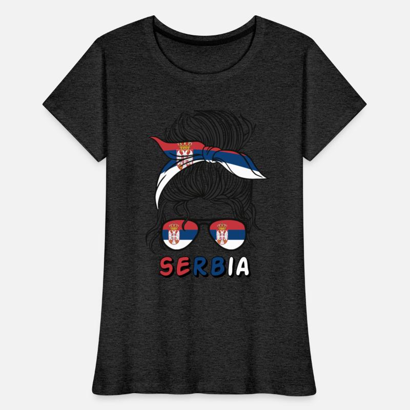 Serbia Flag Girls Serbian Girl Kids