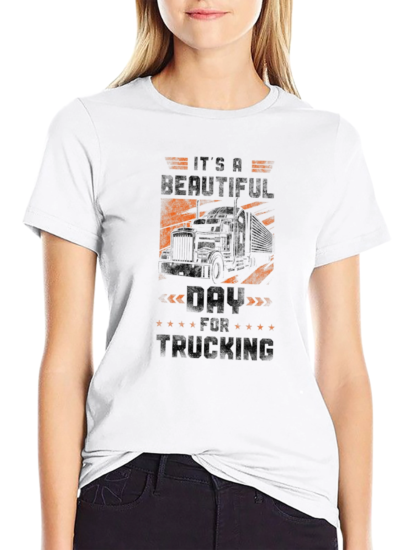 Its A Beautiful Day For Trucking T-Shirt