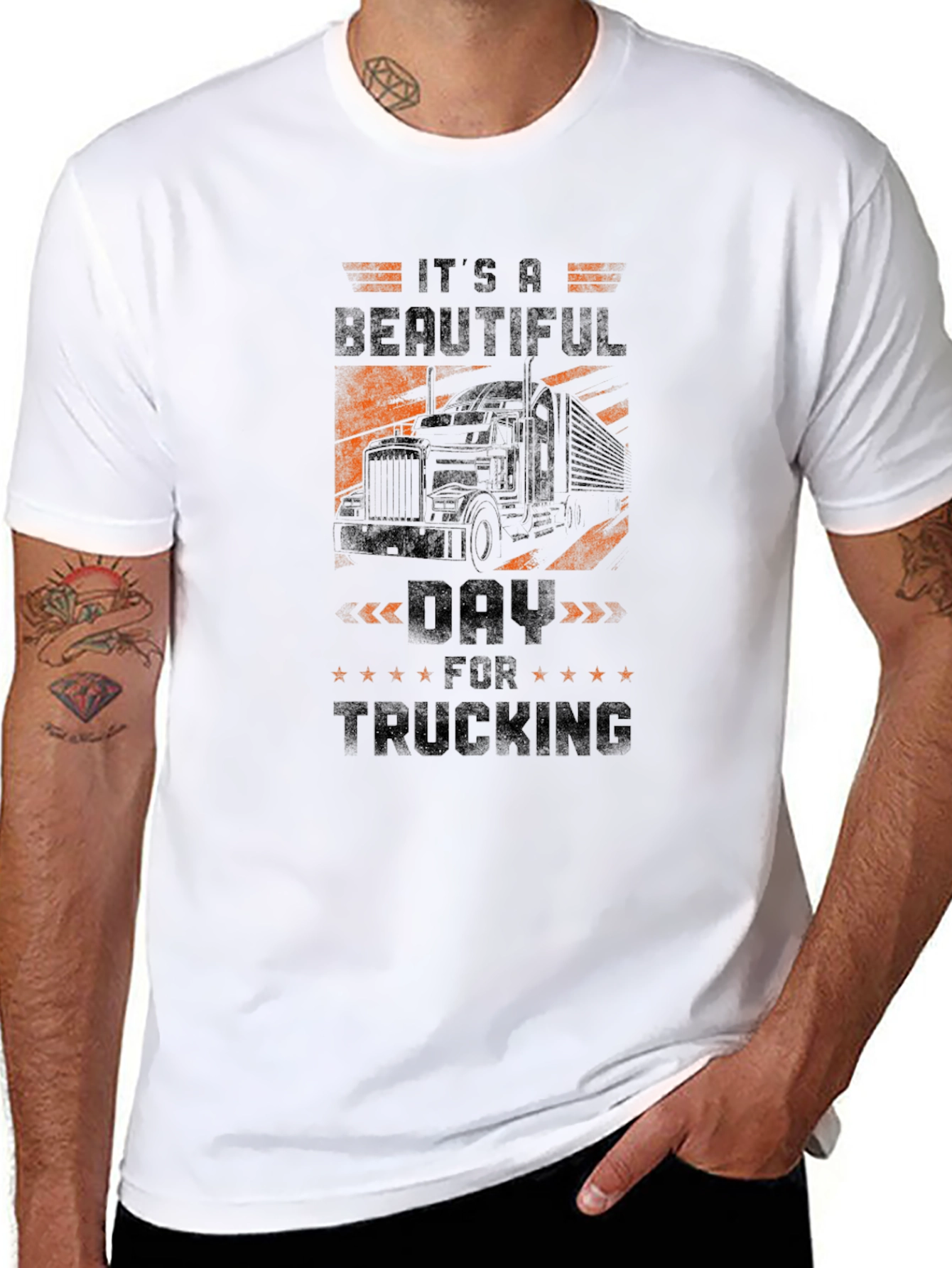 Its A Beautiful Day For Trucking T-Shirt
