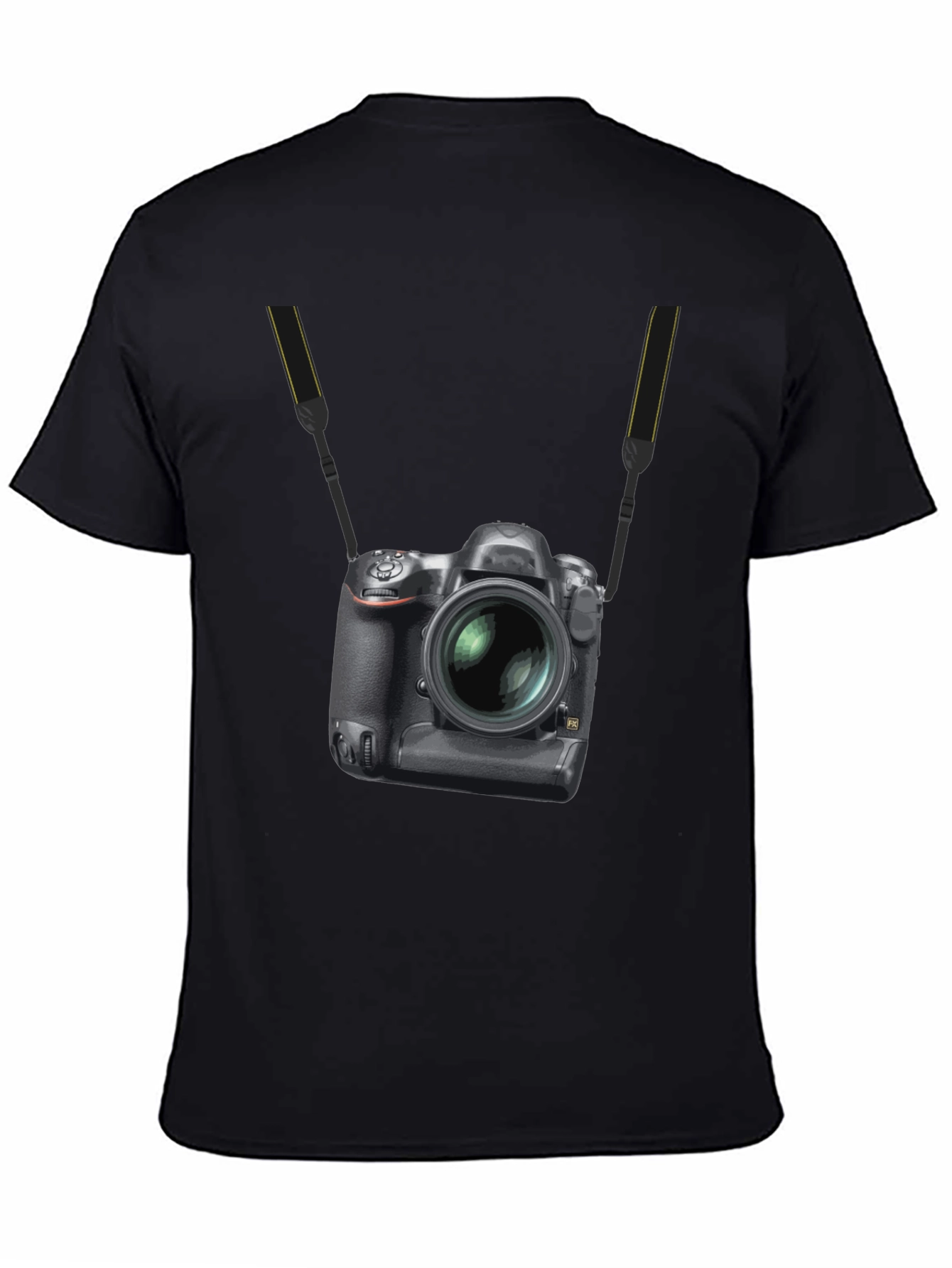 Camera Graphic Black T-Shirt