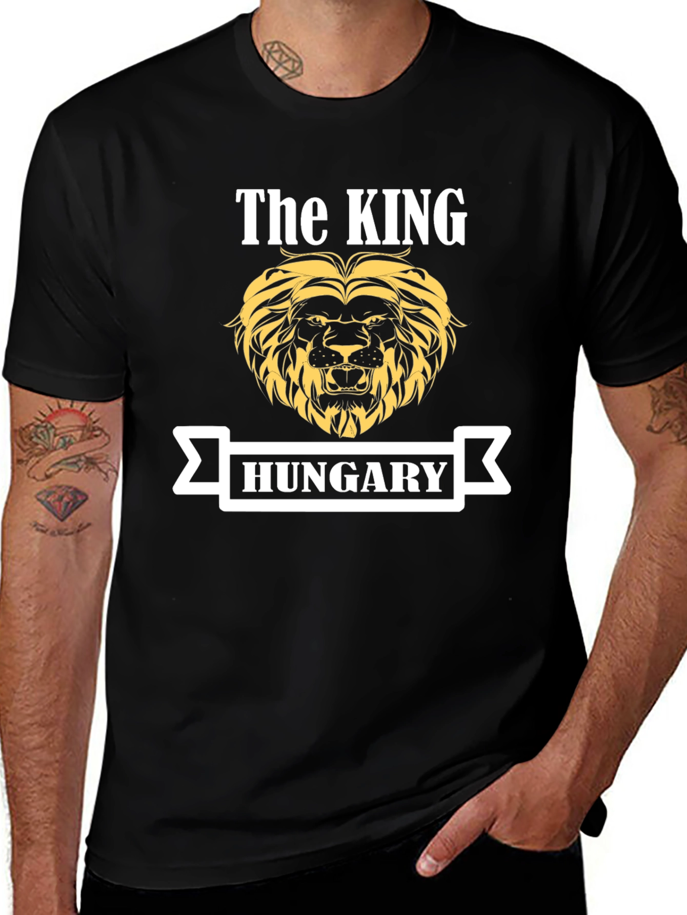 The King Hungary Lion Graphic Tee