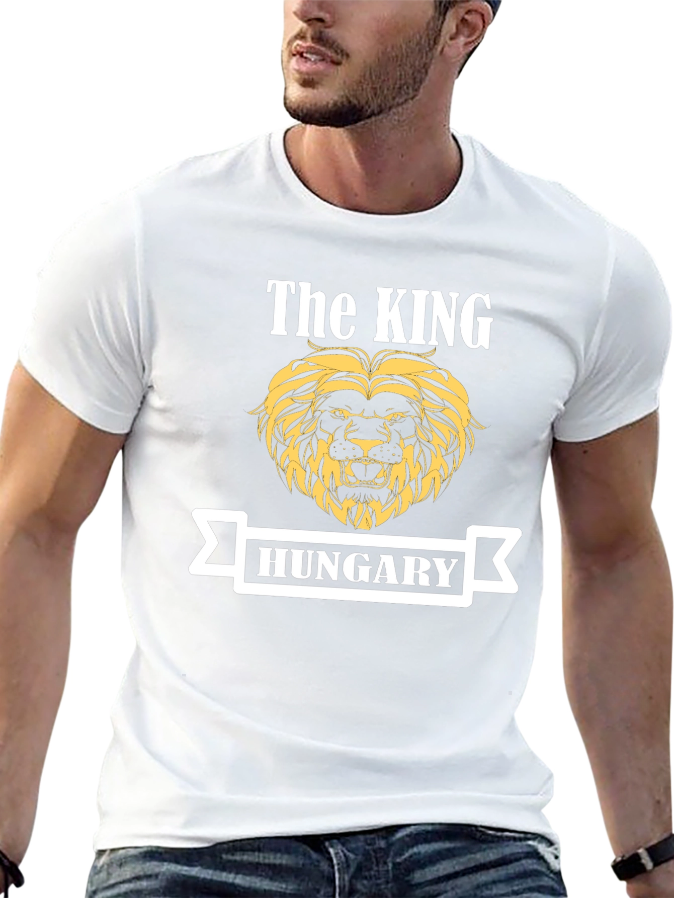 The King Hungary Lion Graphic Tee