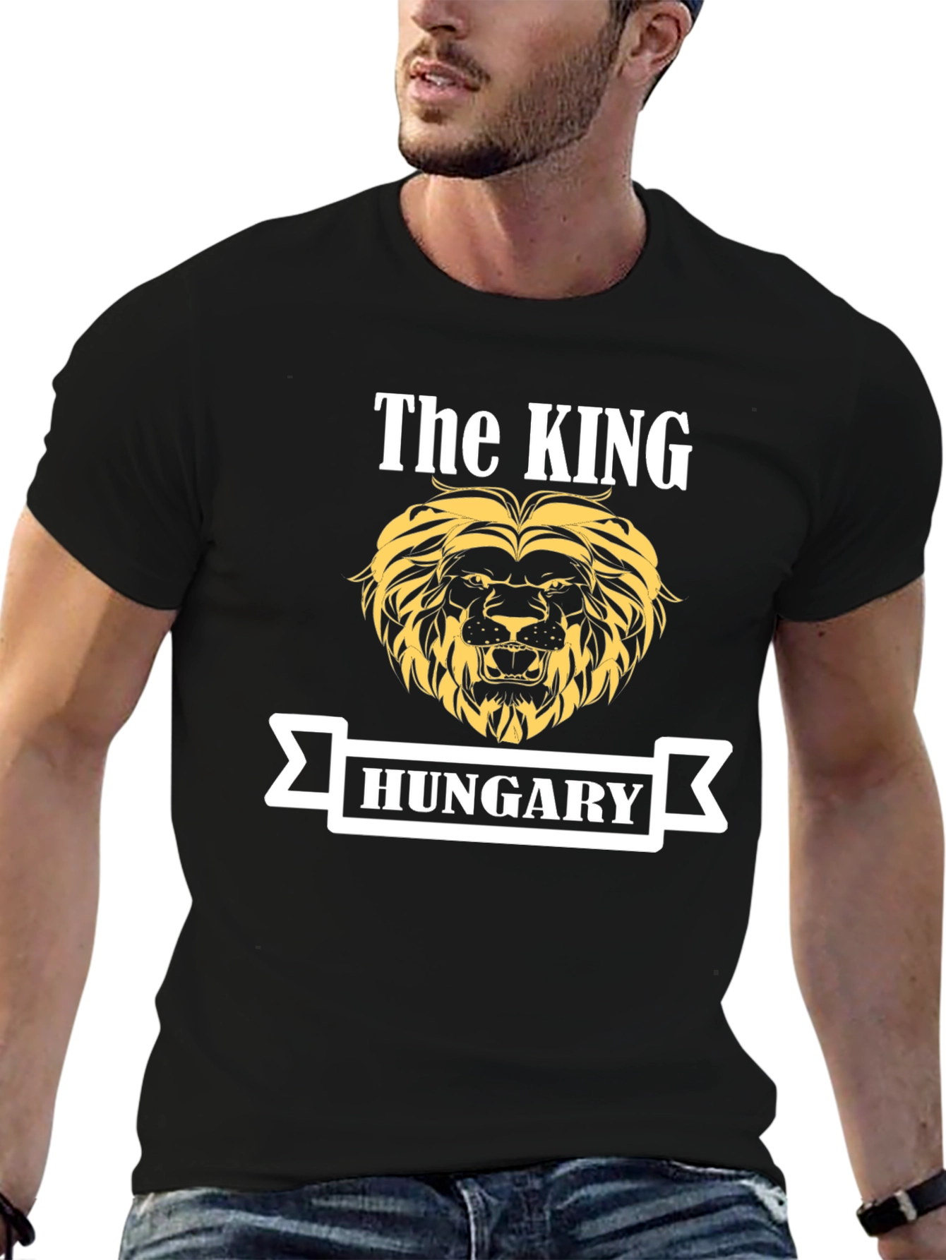 The King Hungary Lion Graphic Tee