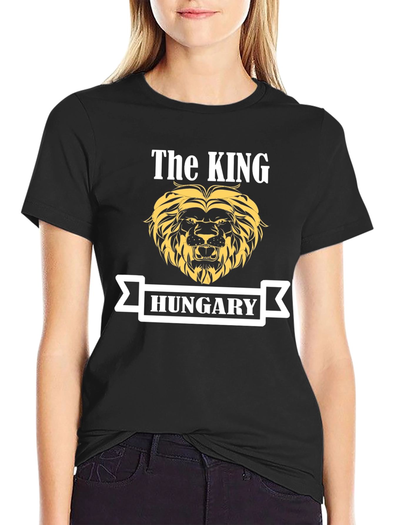 The King Hungary Lion Graphic Tee