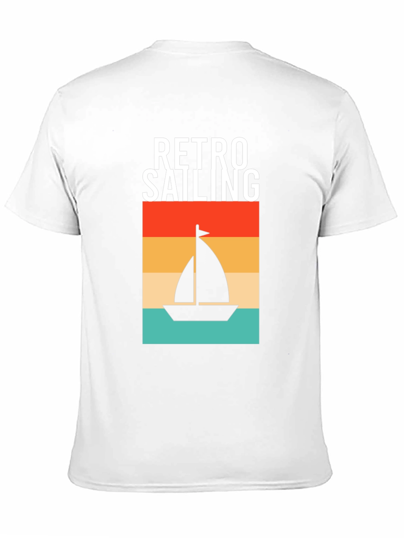 Retro Sailing T-Shirt: Nautical Design