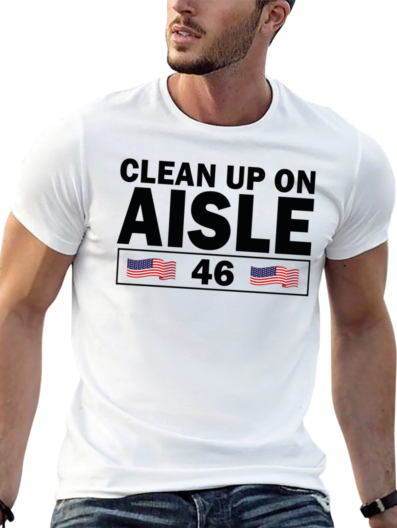 Clean Up On Aisle 46 Graphic Tee