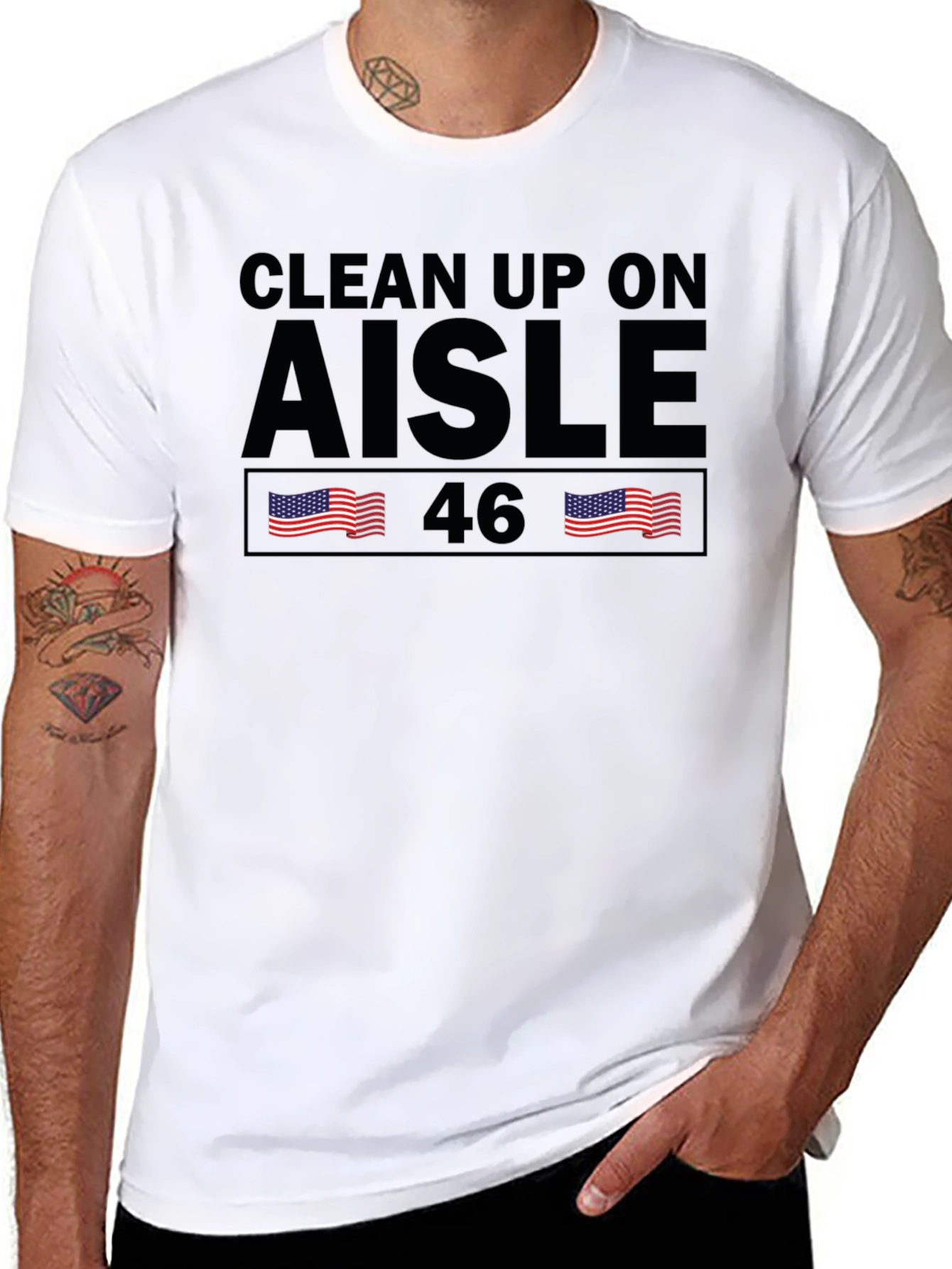 Clean Up On Aisle 46 Graphic Tee