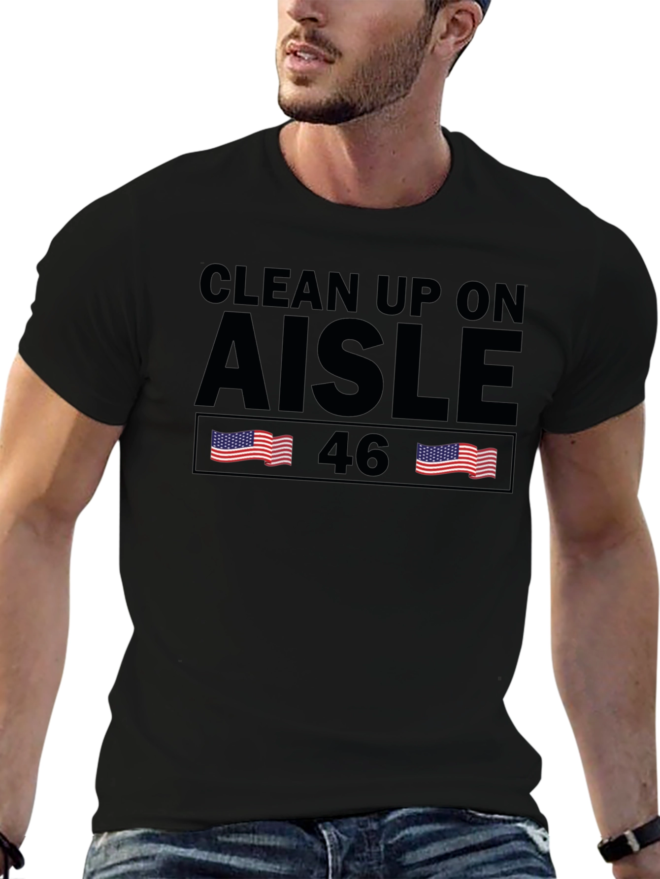 Clean Up On Aisle 46 Graphic Tee