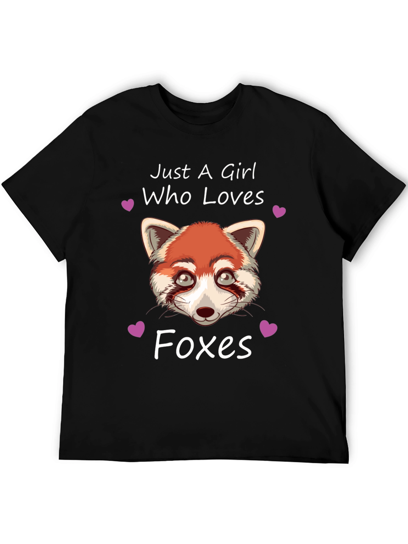 Girl Who Loves Foxes T-Shirt