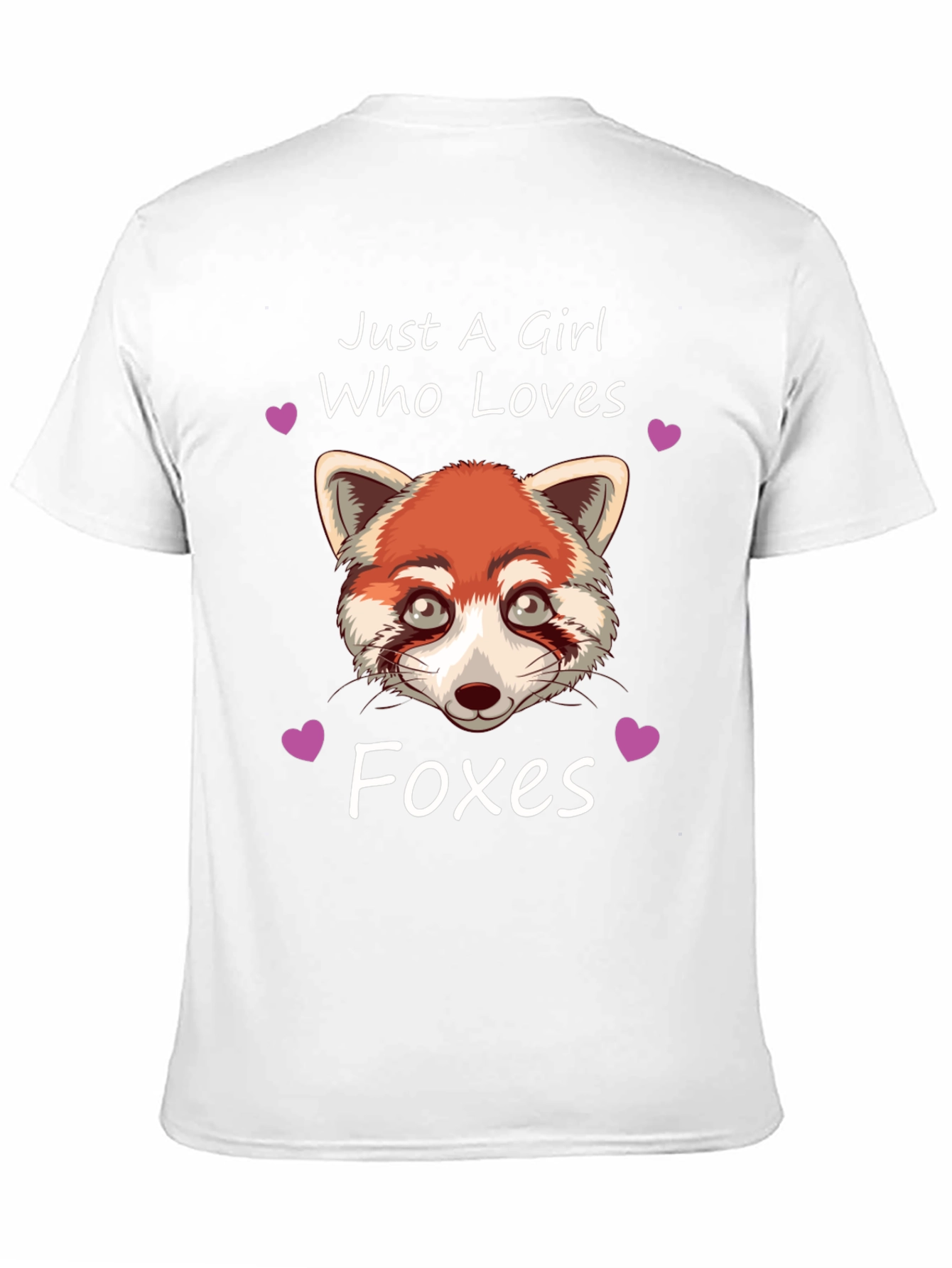 Girl Who Loves Foxes T-Shirt