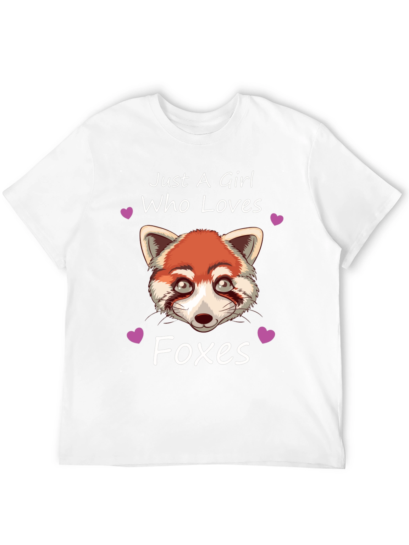Girl Who Loves Foxes T-Shirt