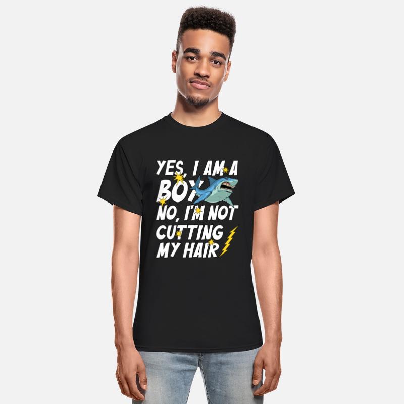 Shark I Am a Boy No, I'm Not Cutting My Hair