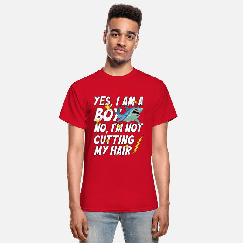 Shark I Am a Boy No, I'm Not Cutting My Hair