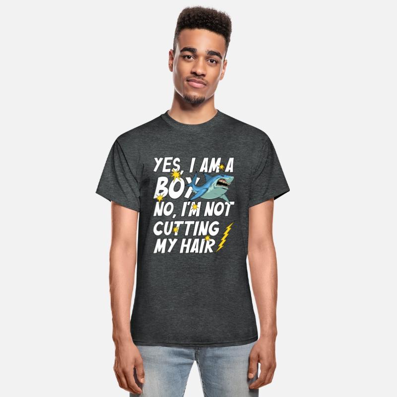 Shark I Am a Boy No, I'm Not Cutting My Hair