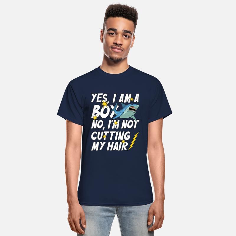 Shark I Am a Boy No, I'm Not Cutting My Hair