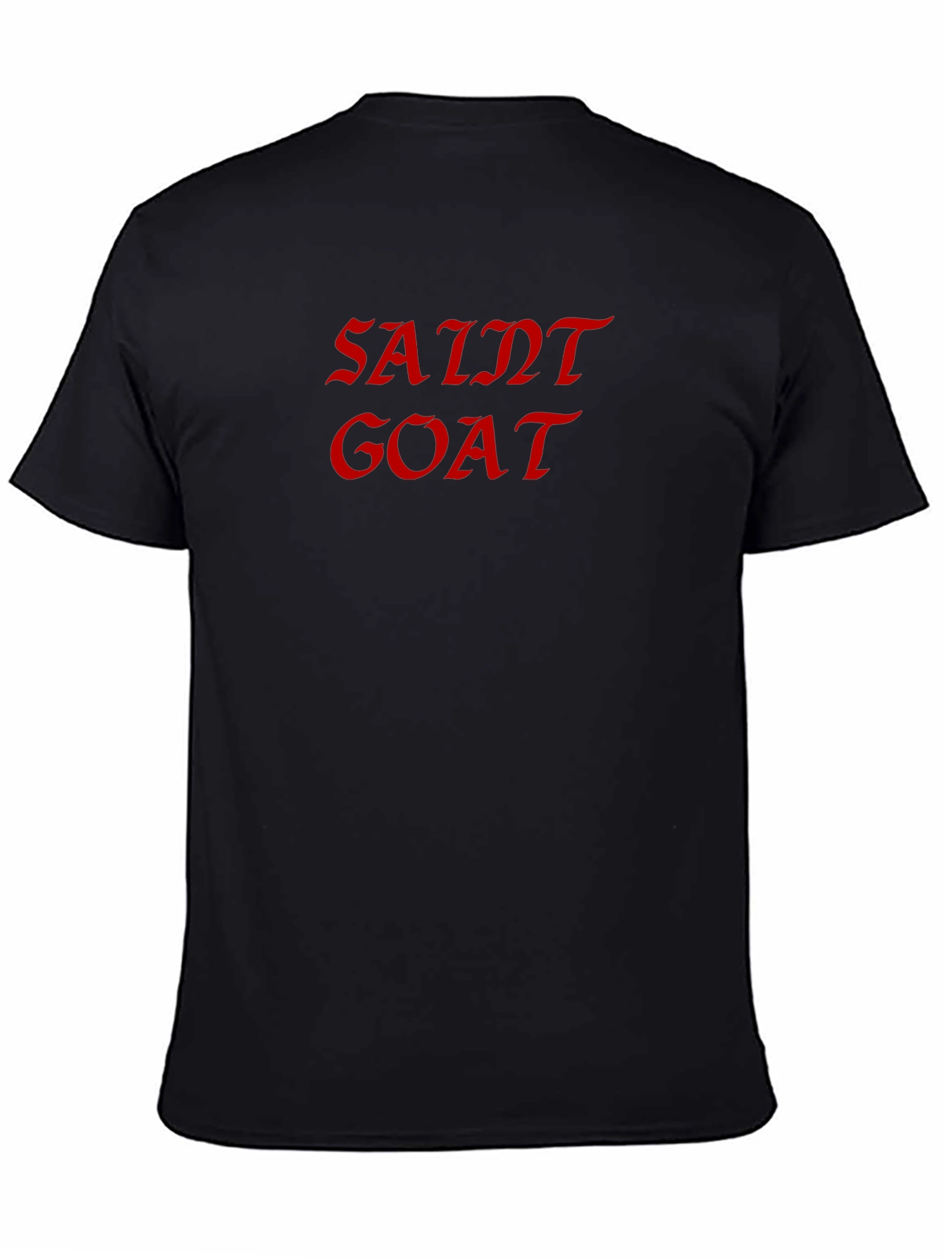 Saint Goat Black T-Shirt