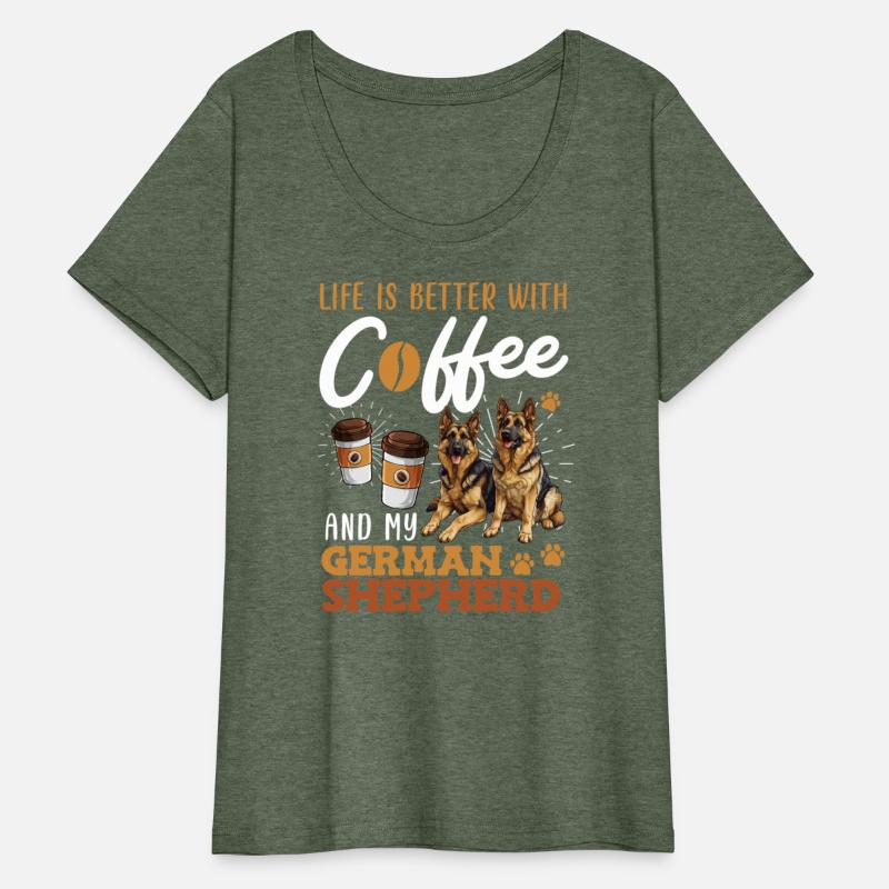 Shepherd Dog Owner COFFEE AND MY GERMAN