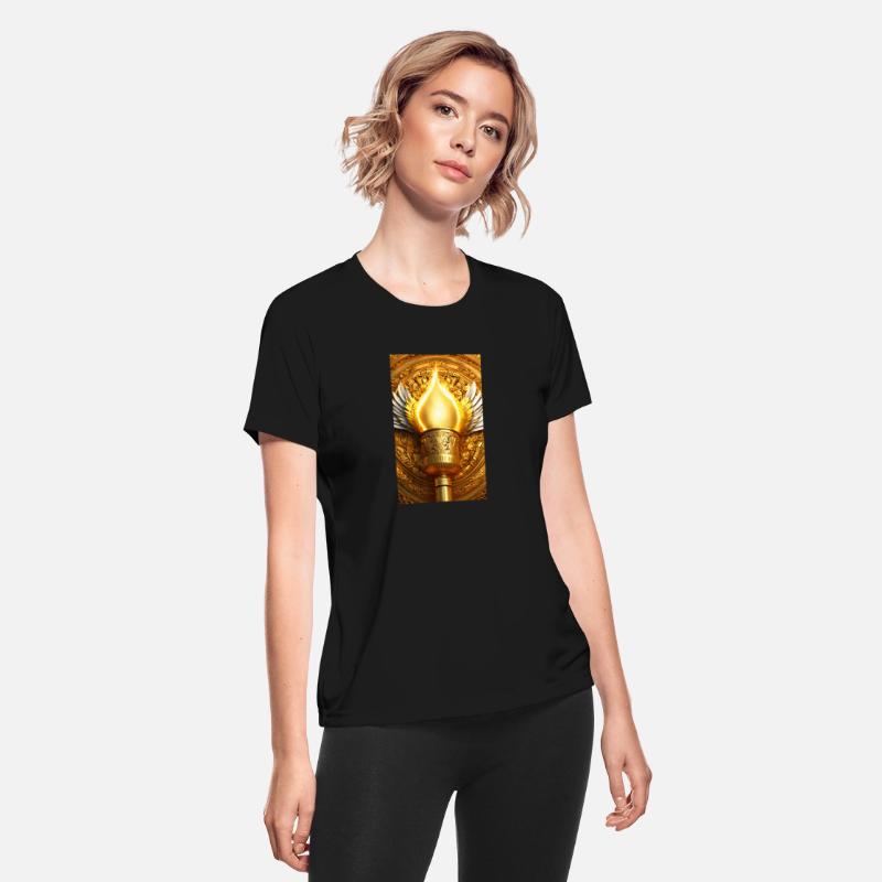 SHINING GOLDEN TORCH