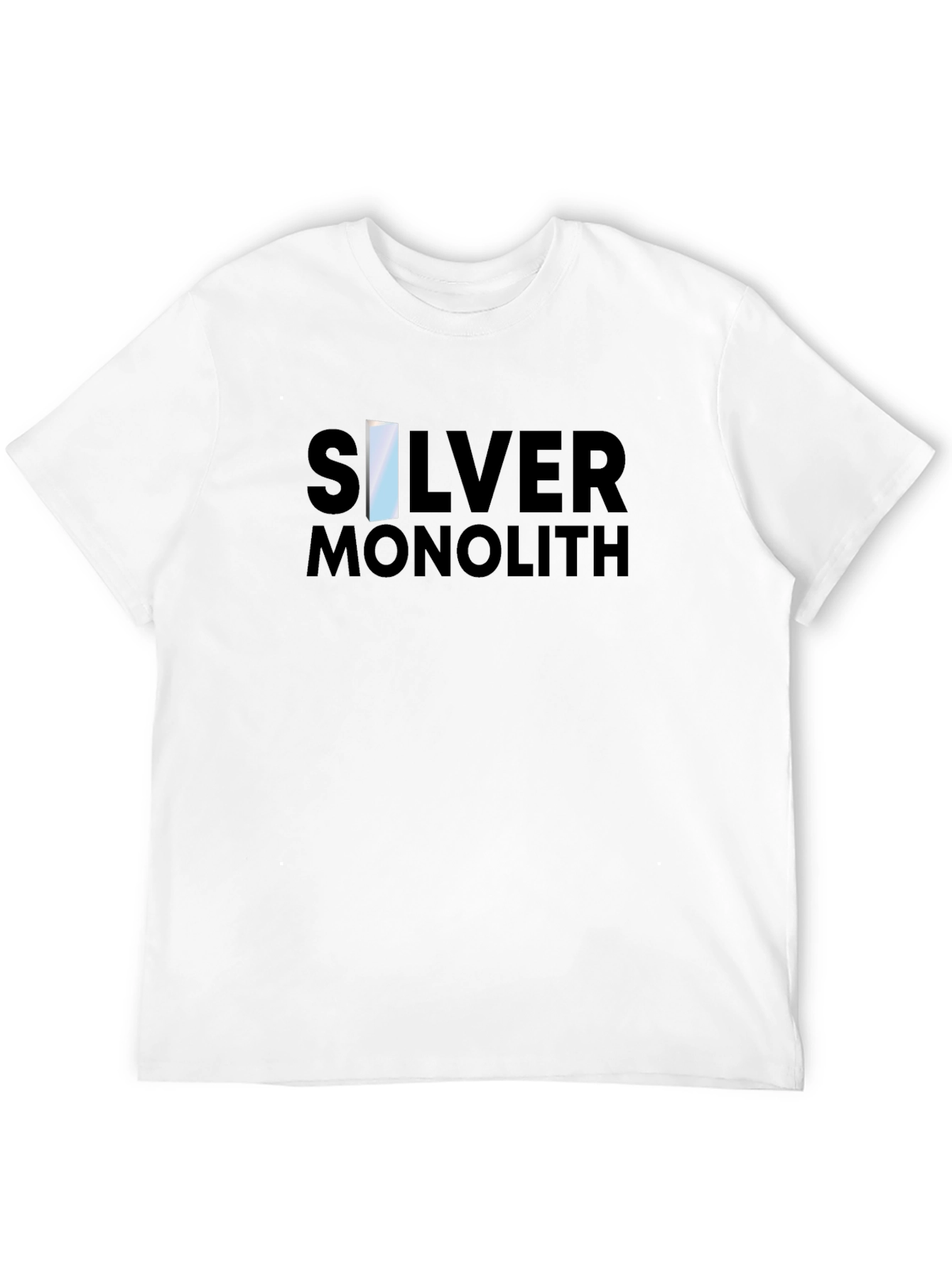 Silver Monolith Graphic Tee - Black T-Shirt