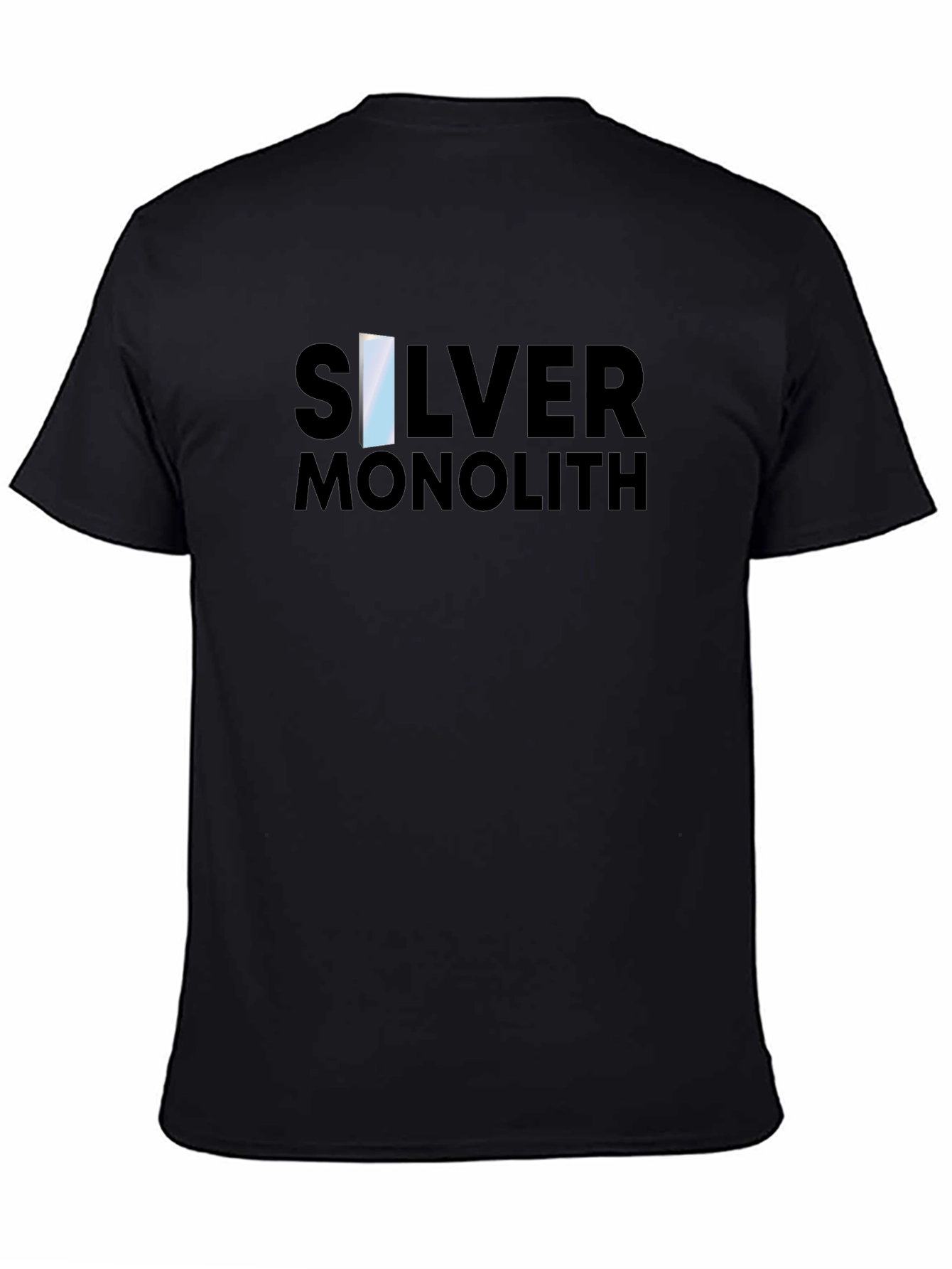 Silver Monolith Graphic Tee - Black T-Shirt